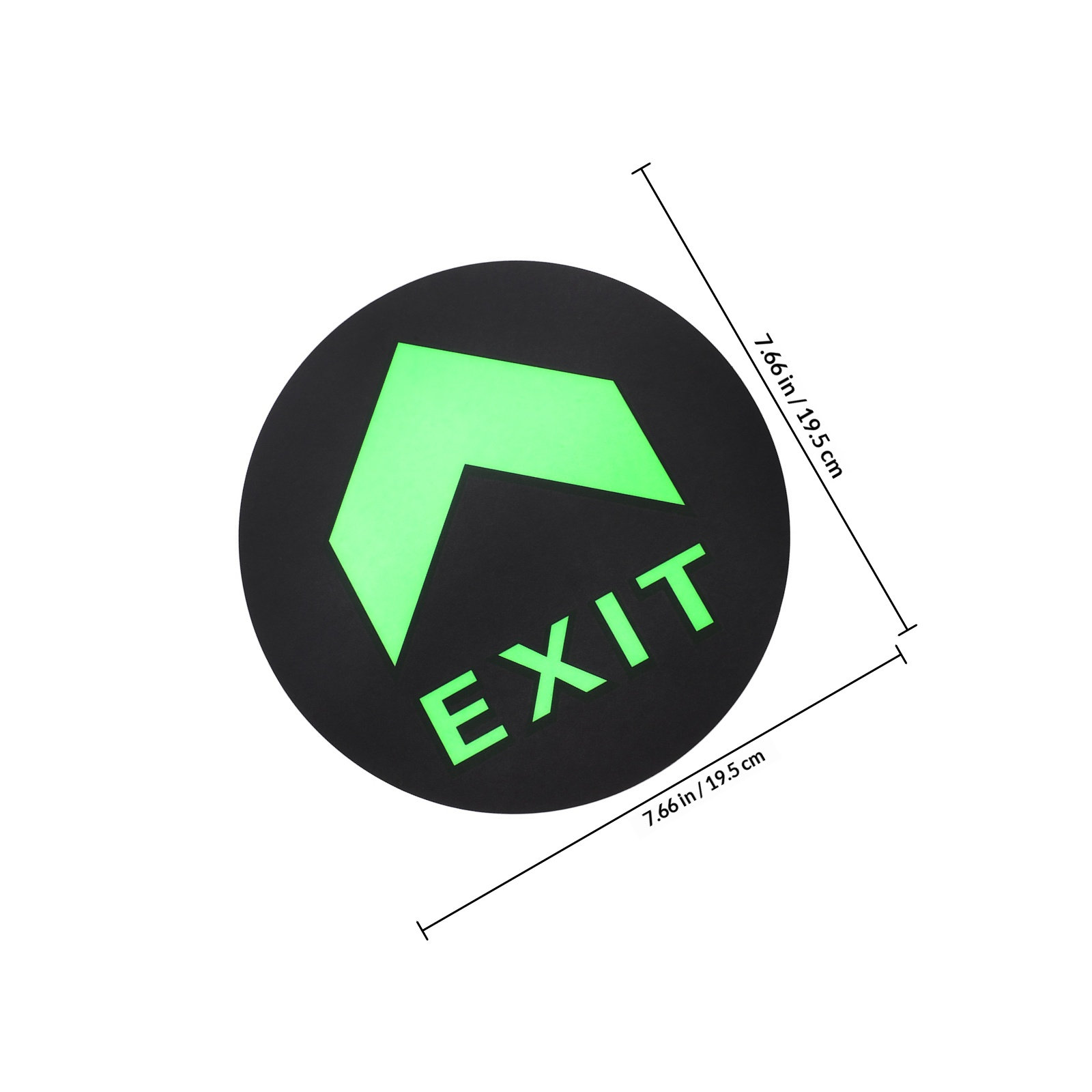 5Pcs Night Luminous Exit Sign  - đánh giá và giá Emergency Exit Sign