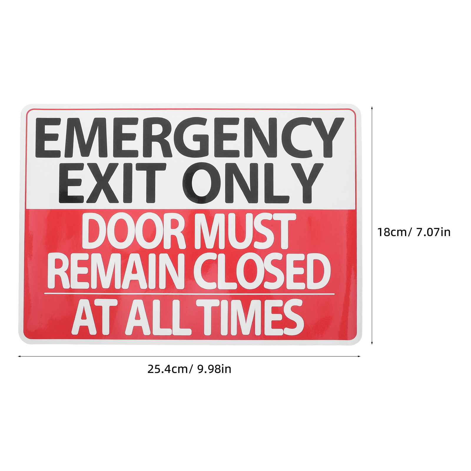 4Pcs Emergency Exit Sign Stick - đánh giá và giá Emergency Exit Sign