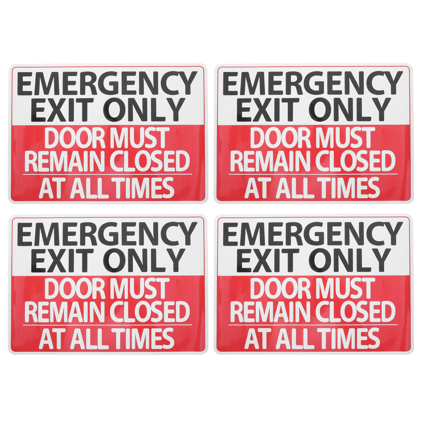 4Pcs Emergency Exit Sign Stick - đánh giá và giá Emergency Exit Sign