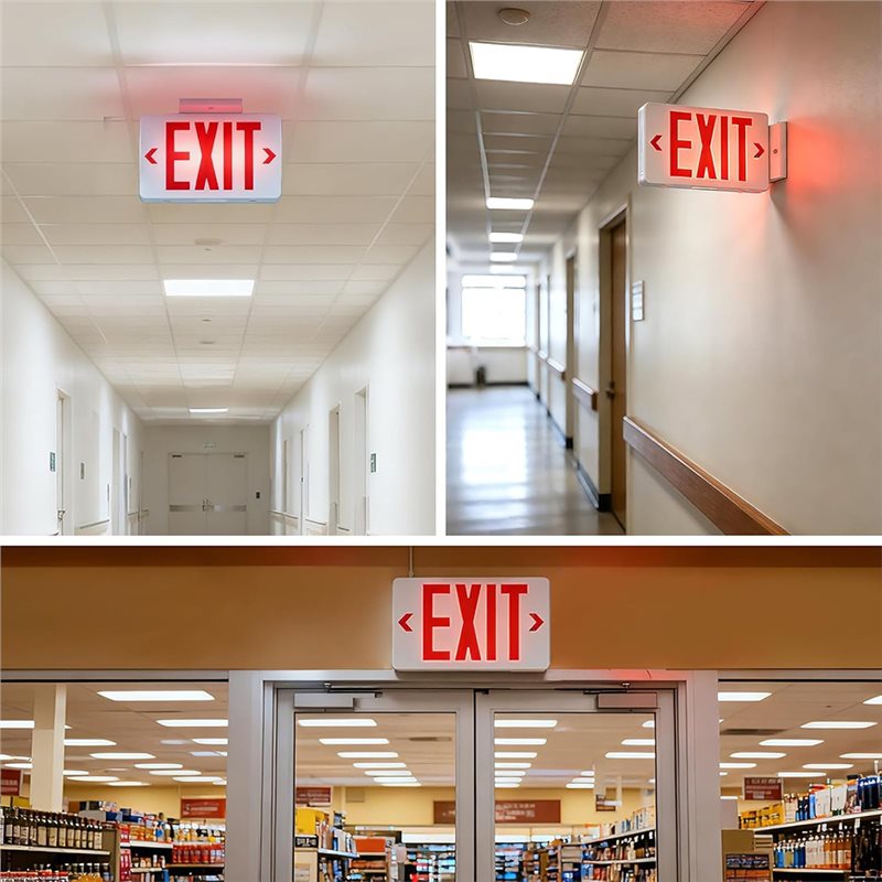 B67C UL Listed,Commercial Emer - đánh giá và giá Emergency Exit Sign