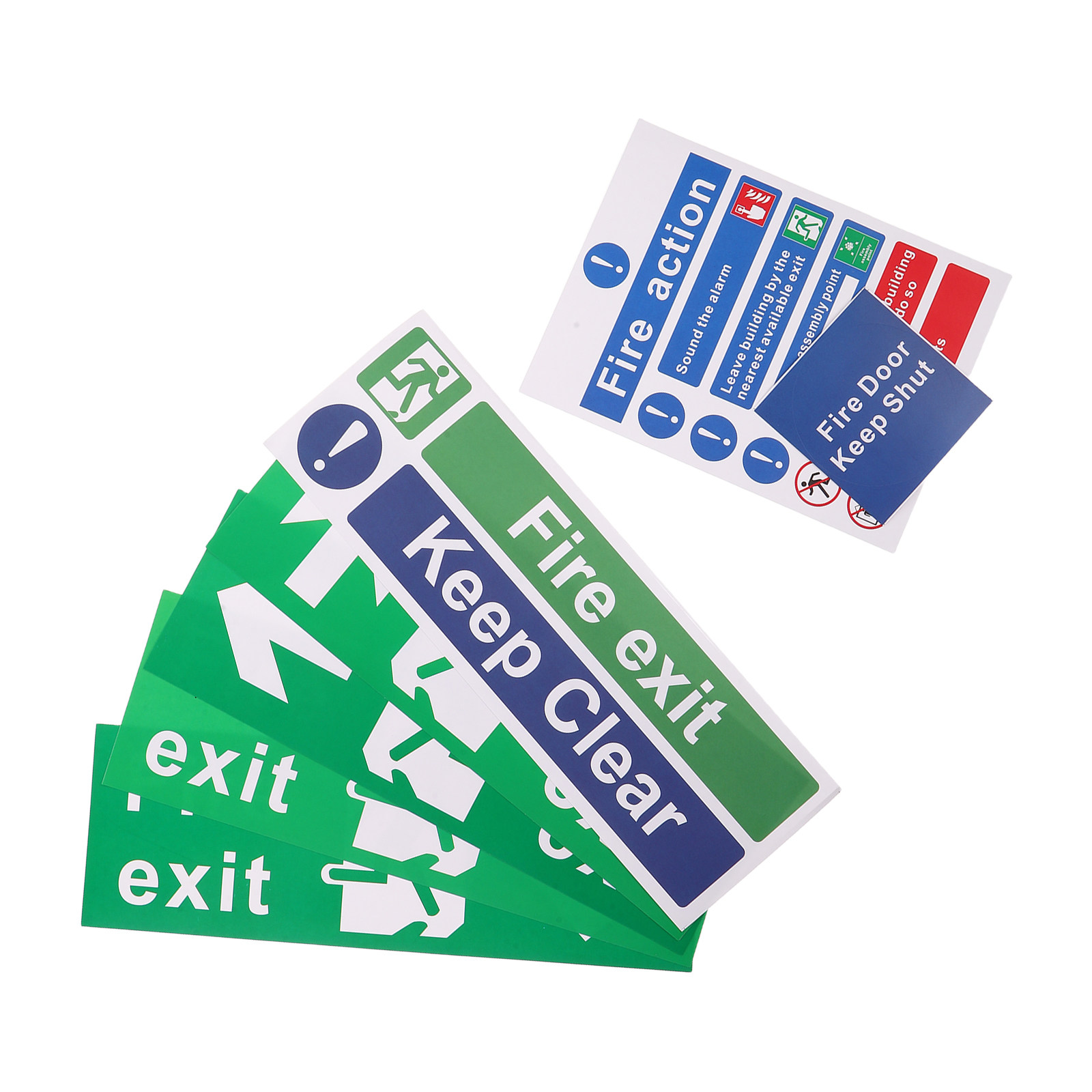 21Pcs Public Safety Exit Signs - đánh giá và giá Emergency Exit Sign