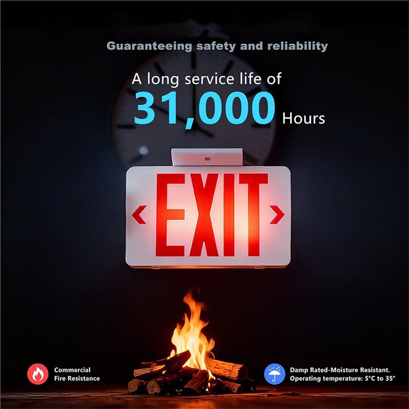 A46U UL Listed LED Exit Light  - đánh giá và giá Emergency Exit Sign