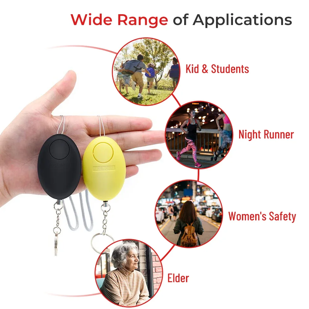 120dB Personal Safety Alarm Ke - đánh giá và giá Personal Alarm Keychain