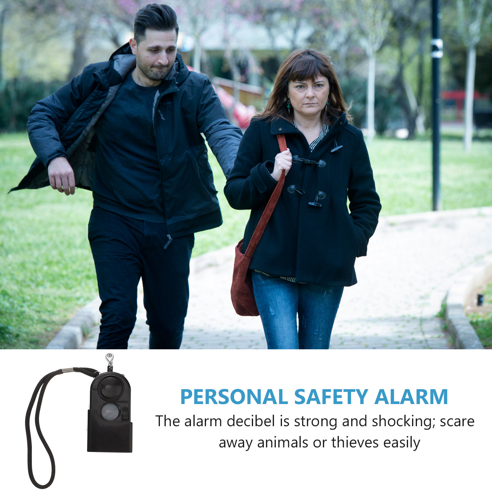 Dual-Function Personal Alarm K - đánh giá và giá Personal Alarm Keychain