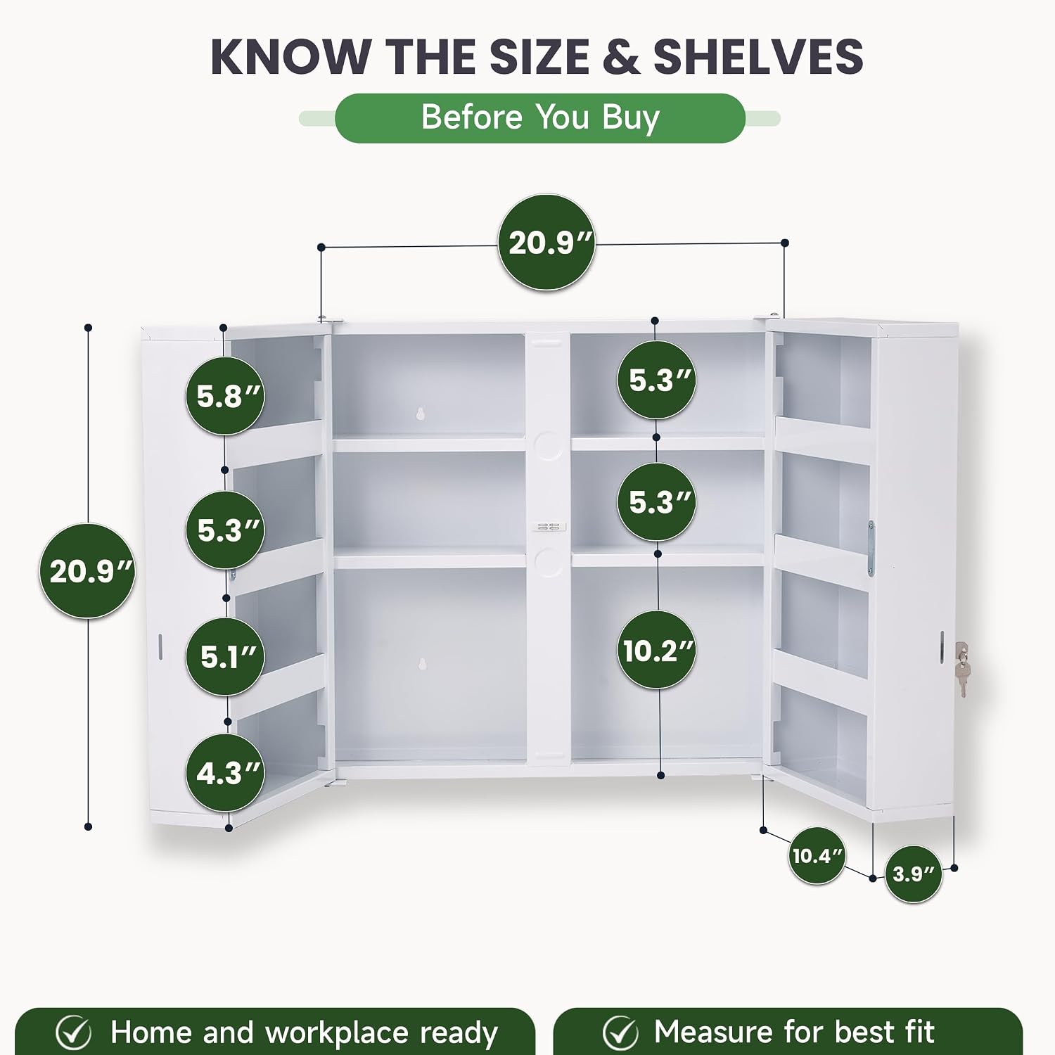 Large Locking Medicine Cabinet - đánh giá và giá Medicine Cabinet Lock
