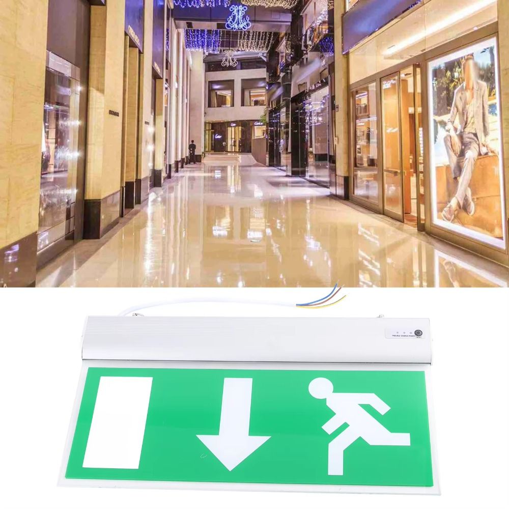 110-240V Commercial LED Emerge - đánh giá và giá Emergency Exit Sign