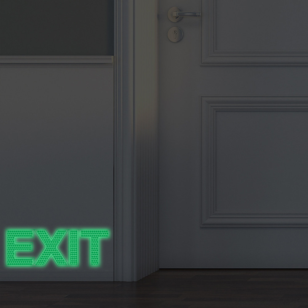 Luminous Exit Wall Sticker Dec - đánh giá và giá Emergency Exit Sign