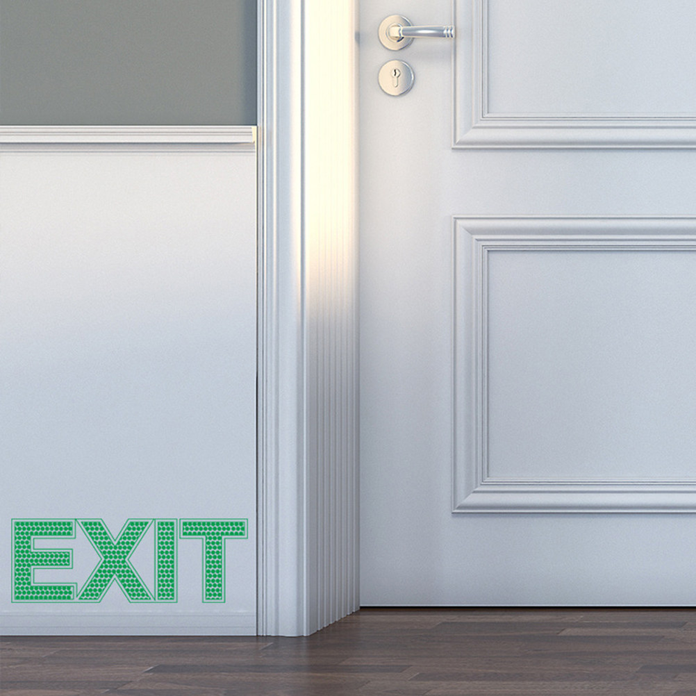 Luminous Exit Wall Sticker Dec - đánh giá và giá Emergency Exit Sign