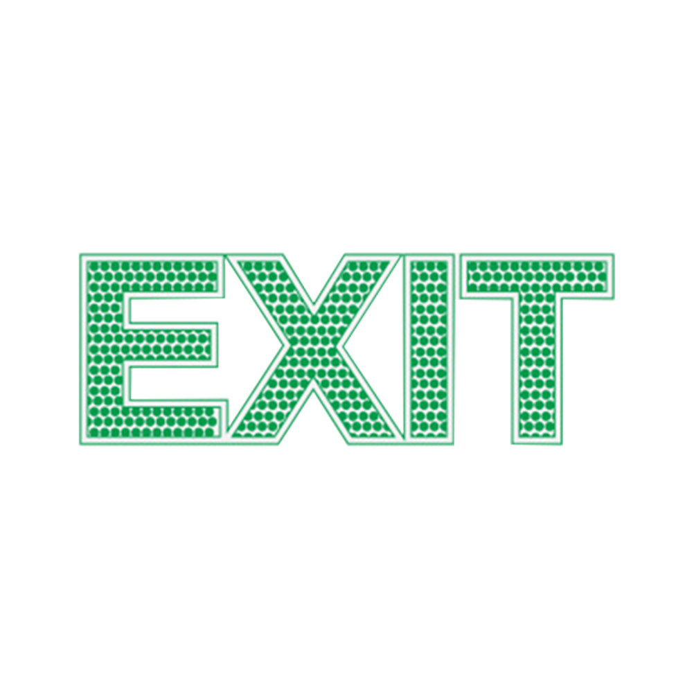 Luminous Exit Wall Sticker Dec - đánh giá và giá Emergency Exit Sign