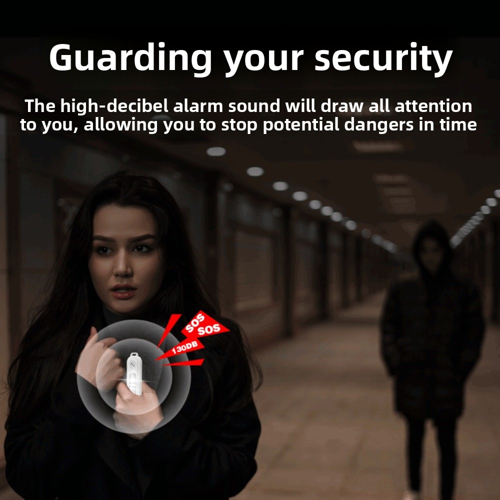 130dB Night Running Safety War - đánh giá và giá Personal Alarm Keychain
